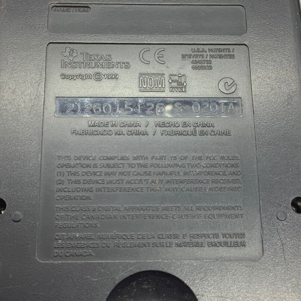 Texas Instruments TI-83‎ Plus Graphing Calculator With Cover WORKS - Picture 4 of 7